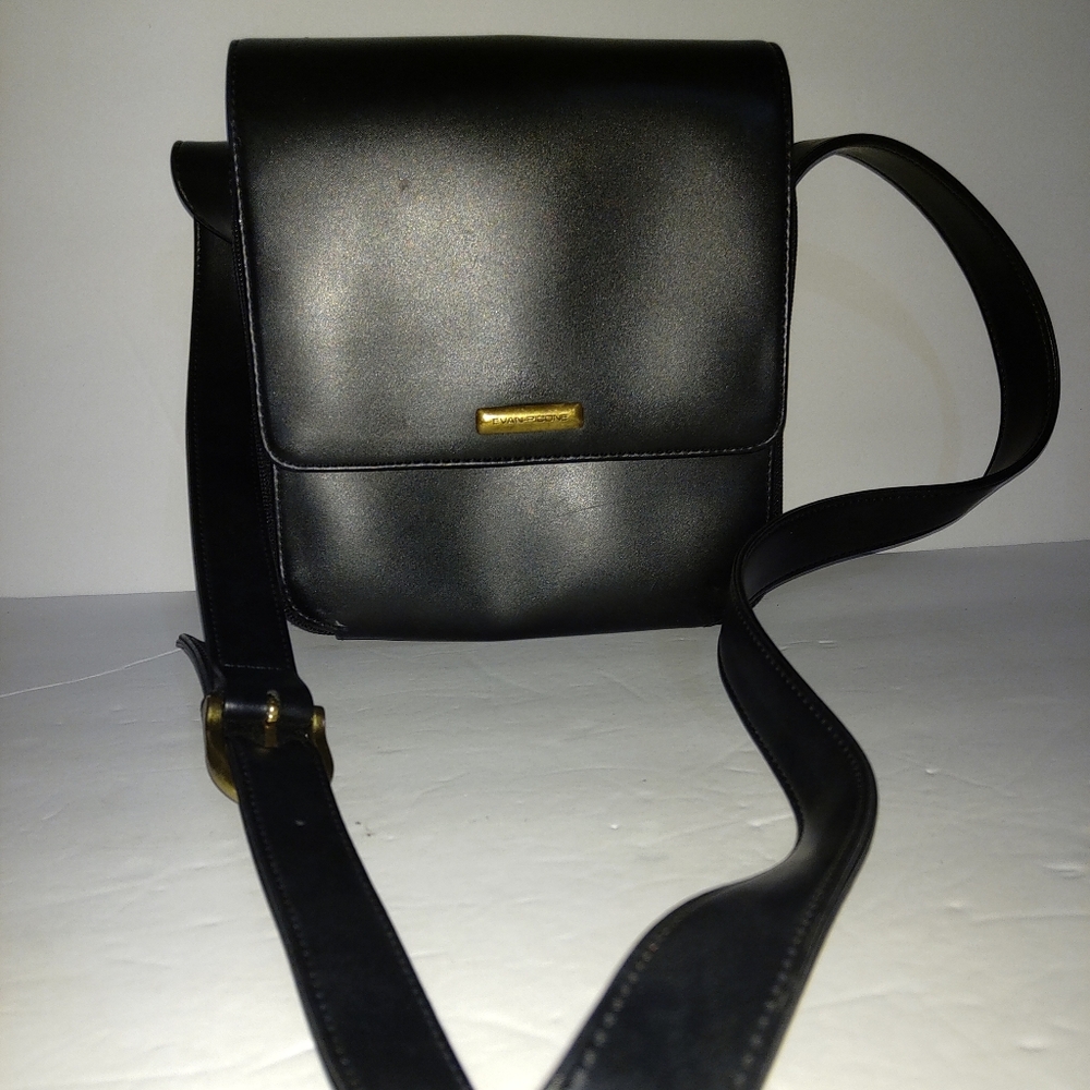 Vintage Black Ladies Handbag, Evan Piccone
